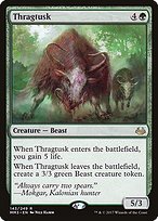 Matte Finish Modern Masters 2017 Thragtusk ( #143 )