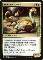 Matte Finish Modern Masters 2017 Bronzebeak Moa ( #152 )