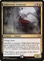 Matte Finish Modern Masters 2017 Falkenrath Aristocrat ( #163 )