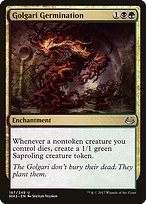 Matte Finish Modern Masters 2017 Golgari Germination ( #167 )