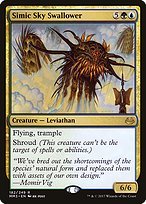 Matte Finish Modern Masters 2017 Simic Sky Swallower ( #182 )