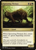 Matte Finish Modern Masters 2017 Sprouting Thrinax ( #189 )