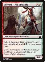 Matte Finish Modern Masters 2017 Burning-Tree Emissary ( #207 )