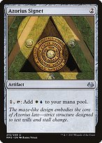 Matte Finish Modern Masters 2017 Azorius Signet ( #215 )