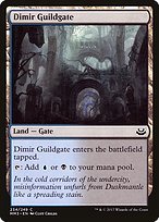 Matte Finish Modern Masters 2017 Dimir Guildgate ( #234 )