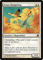 Glossy Finish Modern Masters Avian Changeling ( #6 )