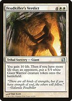 Glossy Finish Modern Masters Feudkiller's Verdict ( #15 )