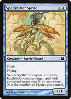 Glossy Finish Modern Masters Spellstutter Sprite ( #65 )