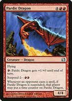 Glossy Finish Modern Masters Pardic Dragon ( #124 )