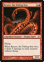 Glossy Finish Modern Masters Ryusei, the Falling Star ( #128 )