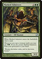 Glossy Finish Modern Masters Masked Admirers ( #154 )
