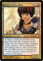 Glossy Finish Modern Masters Jhoira of the Ghitu ( #177 )