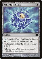 Glossy Finish Modern Masters Aether Spellbomb ( #196 )