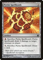 Glossy Finish Modern Masters Pyrite Spellbomb ( #212 )