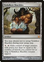 Glossy Finish Modern Masters Vedalken Shackles ( #218 )