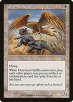 Glossy Finish Mercadian Masques Charmed Griffin ( #7 )