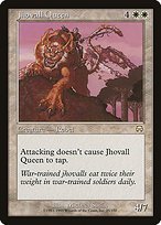 Glossy Finish Mercadian Masques Jhovall Queen ( #25 )