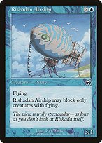 Glossy Finish Mercadian Masques Rishadan Airship ( #91 )