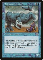 Glossy Finish Mercadian Masques Saprazzan Breaker ( #98 )