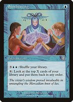 Glossy Finish Mercadian Masques Soothsaying ( #104 )