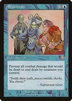 Glossy Finish Mercadian Masques Statecraft ( #106 )