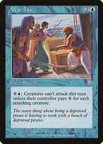 Glossy Finish Mercadian Masques War Tax ( #113 )