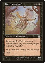Glossy Finish Mercadian Masques Bog Smugglers ( #117 )