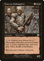 Glossy Finish Mercadian Masques Cateran Kidnappers ( #122 )