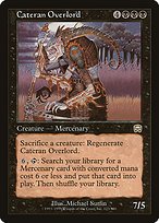 Glossy Finish Mercadian Masques Cateran Overlord ( #123 )