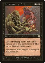 Glossy Finish Mercadian Masques Extortion ( #135 )