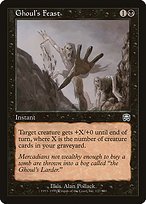 Glossy Finish Mercadian Masques Ghoul's Feast ( #137 )