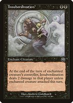 Glossy Finish Mercadian Masques Insubordination ( #141 )
