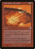 Glossy Finish Mercadian Masques Mercadia's Downfall ( #205 )