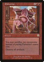 Glossy Finish Mercadian Masques Pulverize ( #207 )