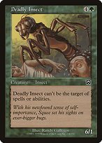 Glossy Finish Mercadian Masques Deadly Insect ( #238 )