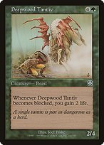Glossy Finish Mercadian Masques Deepwood Tantiv ( #241 )