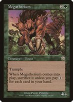 Glossy Finish Mercadian Masques Megatherium ( #259 )