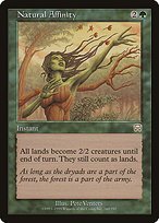 Glossy Finish Mercadian Masques Natural Affinity ( #260 )