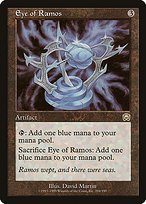 Glossy Finish Mercadian Masques Eye of Ramos ( #294 )