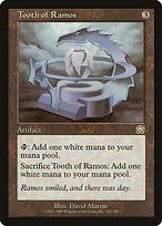 Glossy Finish Mercadian Masques Tooth of Ramos ( #313 )