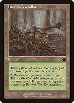 Glossy Finish Mercadian Masques Hickory Woodlot ( #319 )
