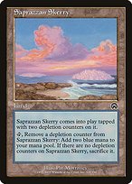 Glossy Finish Mercadian Masques Saprazzan Skerry ( #328 )