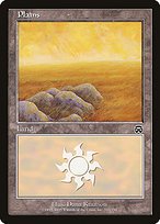 Glossy Finish Mercadian Masques Plains ( #333 )