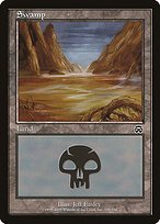 Glossy Finish Mercadian Masques Swamp ( #339 )