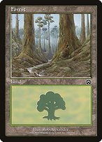 Glossy Finish Mercadian Masques Forest ( #349 )