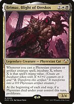 Matte Finish March of the Machine Commander Brimaz, Blight of Oreskos ( #2 )
