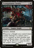 Matte Finish March of the Machine Commander Exsanguinator Cavalry ( #26 )