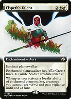 Matte Finish March of the Machine Commander Elspeth's Talent ( #80 )