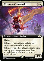 Matte Finish March of the Machine Commander Firemane Commando ( #81 )
