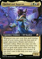 Matte Finish March of the Machine Commander Rashmi and Ragavan ( #94 )